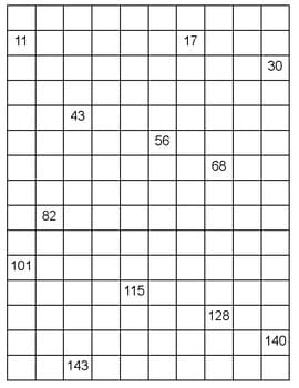 Counting to 150