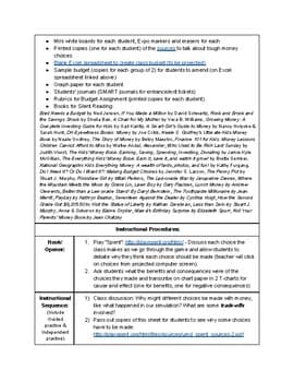 5th/6th Grade Budgeting Lesson Plan